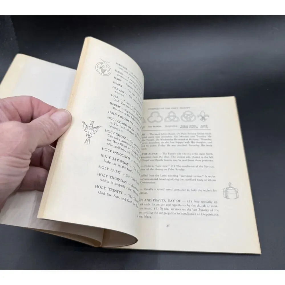 Dictionary of Church Terms and Symbols - Compiled by Loice Gouker - 1965